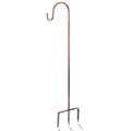 Shepherd Hook 48 inch 1/2 inch Thick Use at Weddings, Hanging Solar Lights, Lanterns, Bird Feeders, Metal Hanger Hook. U.S. Patent.