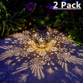 Set of 2 Solar Hanging Lantern Lights Outdoor Waterproof Metal Decorative for Garden Patio Yard Lawn and Tabletop Decorations. Unique Gifts for Women Mum Hummingbird Lovers.