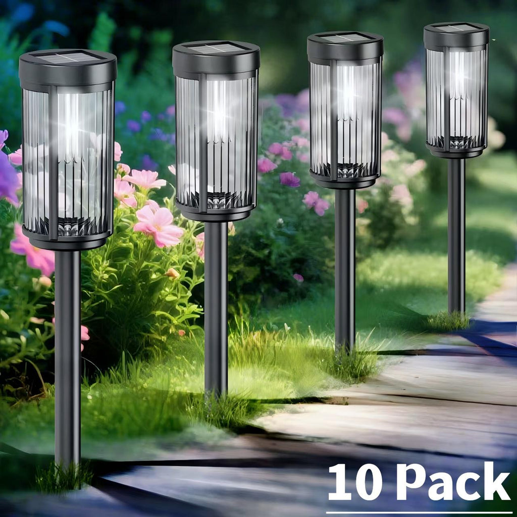 Solar Lights for Outside Walkway Pathway Yard Garden Lawn Outdoor Waterproof Decorative Contemporary Landscape Lighting
