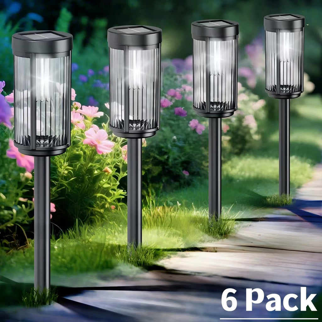 Solar Lights for Outside Walkway Pathway Yard Garden Lawn Outdoor Waterproof Decorative Contemporary Landscape Lighting