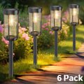 Solar Lights for Outside Walkway Pathway Yard Garden Lawn Outdoor Waterproof Decorative Contemporary Landscape Lighting